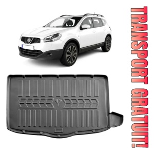Nissan Qashqai (J11) Cu Podea Joasa (2014-2017) Tavita cauciuc pentru protectie portbagaj dedicata pentru Nissan Qashqai Transport Gratuit