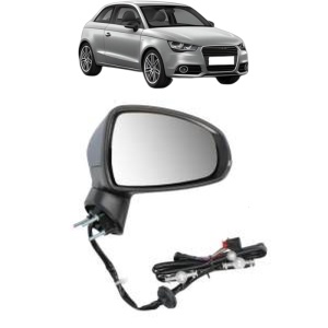 Oglinda Dreapta AUDI A1 (8X1, 8XK) din 2010 - 2018, Auto, Reglaj electric, Completa - Img 2