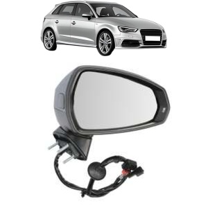Oglinda Dreapta AUDI A3 Sportback (8VA, 8VF) din 2012 - 2020, Auto, Reglaj electric, Completa - Img 2
