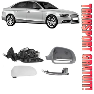 Oglinda Dreapta AUDI A4 B8 (8K2) din 2007 - 2015, Auto, Reglaj electric, Completa