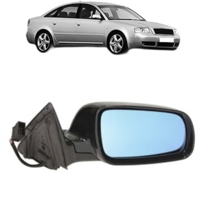 Oglinda Dreapta AUDI A6 C5 (4B2, 4B4) din 1997 - 2005, Auto, Reglaj electric, Completa - Img 2