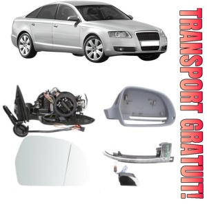 Oglinda Dreapta AUDI A6 C6 (4F2) din 2004 - 2011, Auto, Reglaj electric, Completa