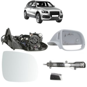 Oglinda Dreapta AUDI Q5 (8RB) din 2008 - 2017, Auto, Reglaj electric, Completa - Img 2