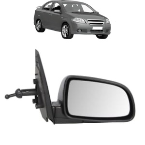 Oglinda Dreapta CHEVROLET AVEO / KALOS Hatchback (T250, T255) din 2006 - 2012, Auto, Reglaj mecanic, Completa - Img 2