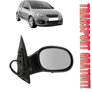 Oglinda Dreapta CITROEN C2 (JM_) din 2003 - 2012, Auto, Reglaj electric, Completa