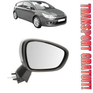 Oglinda Dreapta CITROEN C4 Coupe (LA_) din 2004 - 2011, Auto, Reglaj electric, Completa