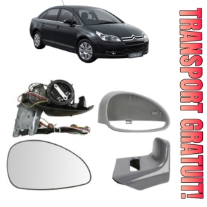 Oglinda Dreapta CITROEN C4 I Saloon din 2006 - 2014, Auto, Reglaj electric, Completa
