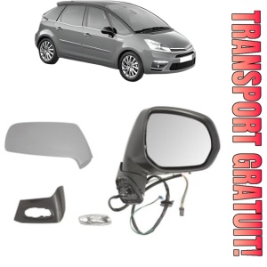 Oglinda Dreapta CITROEN C4 PICASSO I MPV (UD_) din 2006 - 2013, Auto, Reglaj electric, Completa