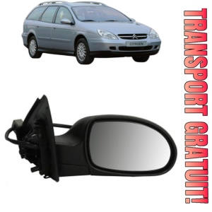 Oglinda Dreapta CITROEN C5 I Estate Van (DE_) din 2002 - 2004, Auto, Reglaj electric, Completa