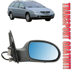 Oglinda Dreapta CITROEN C5 I Estate Van (DE_) din 2002 - 2004, Auto, Reglaj electric, Completa