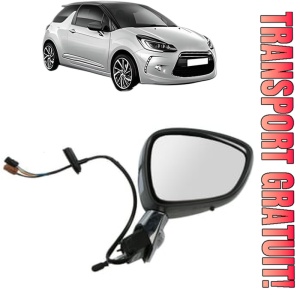 Oglinda Dreapta CITROEN DS3 (SA_) din 2009 - 2015, Auto, Reglaj electric, Completa
