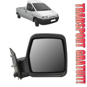 Oglinda Dreapta CITROEN JUMPY I Platform/Chassis (BU_, BV_, BW_, BX_) din 1999 - 2006, Auto, Reglaj manual, Completa