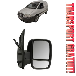 Oglinda Dreapta CITROEN JUMPY II Platform/Chassis din 2006 - 2016, Auto, Reglaj mecanic, Completa