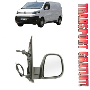 Oglinda Dreapta CITROEN JUMPY III Van (V_) din 2016 - 2025, Auto, Reglaj mecanic, Completa