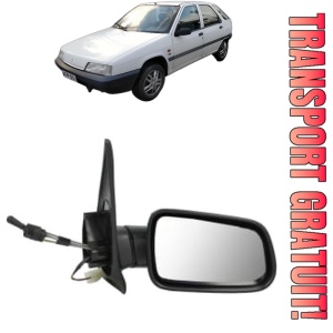 Oglinda Dreapta CITROEN ZX Hatchback Van (N2) din 1994 - 1997, Auto, Reglaj mecanic, Completa