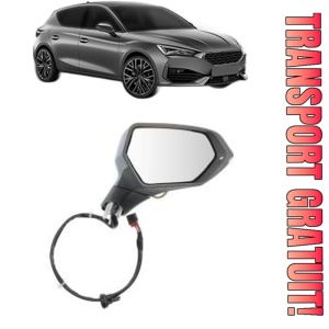 Oglinda Dreapta CUPRA LEON (KL1, KU1, KUG) din 2020 - 2024, Auto, Reglaj electric, Completa