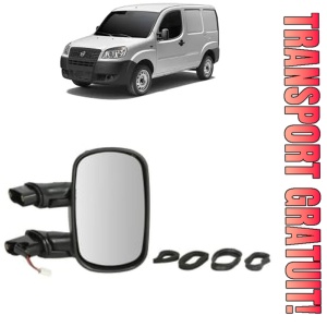 Oglinda Dreapta FIAT DOBLO Box Body/MPV (223_) din 2001 - 2010, Auto, Reglaj electric, Completa