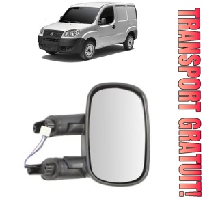 Oglinda Dreapta FIAT DOBLO Box Body/MPV (223_) din 2001 - 2010, Auto, Reglaj electric, Completa
