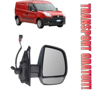 Oglinda Dreapta FIAT DOBLO Cargo (263_) din 2010 - 2023, Auto, Reglaj mecanic, Completa