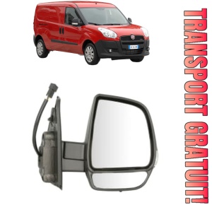 Oglinda Dreapta FIAT DOBLO Cargo (263_) din 2010 - 2023, Auto, Reglaj electric, Completa