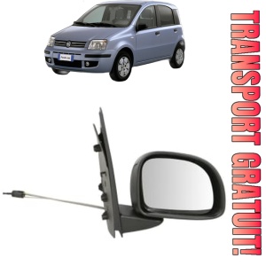 Oglinda Dreapta FIAT PANDA (169_) din 2003 - 2013, Auto, Reglaj mecanic, Completa