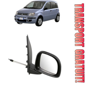 Oglinda Dreapta FIAT PANDA (169_) din 2003 - 2013, Auto, Reglaj mecanic, Completa