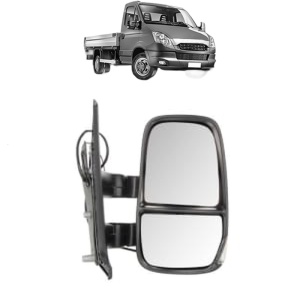 Oglinda Dreapta IVECO DAILY V Platform/Chassis din 2011 - 2014, Auto, Reglaj manual, Completa - Img 2
