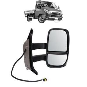 Oglinda Dreapta IVECO DAILY V Platform/Chassis din 2011 - 2014, Auto, Reglaj electric, Completa - Img 2