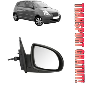 Oglinda Dreapta KIA PICANTO I (SA) din 2004 - 2011, Auto, Reglaj mecanic, Completa