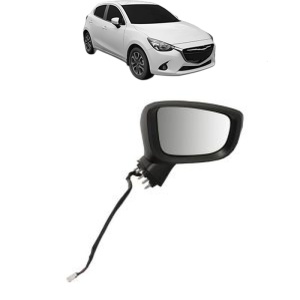 Oglinda Dreapta MAZDA 2 Hatchback (DL, DJ) din 2014 - 2021, Auto, Reglaj electric, Completa - Img 2