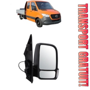 Oglinda Dreapta MERCEDES-BENZ SPRINTER 3,5-t Platform/Chassis (B907, B910) din 2018 - 2024, Auto, Reglaj manual, Completa