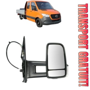 Oglinda Dreapta MERCEDES-BENZ SPRINTER 3,5-t Platform/Chassis (B907, B910) din 2018 - 2024, Auto, Reglaj electric, Completa