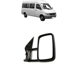 Oglinda Dreapta MERCEDES-BENZ SPRINTER 4-t Bus (B904) din 1996 - 2006, Auto, Reglaj manual, Completa - Img 2