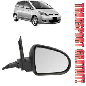 Oglinda Dreapta MITSUBISHI COLT VI (Z3_A, Z2_A) din 2004 - 2012, Auto, Reglaj mecanic, Completa