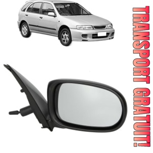 Oglinda Dreapta NISSAN ALMERA I Hatchback (N15) din 1995 - 2000, Auto, Reglaj mecanic, Completa