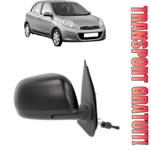 Oglinda Dreapta NISSAN MICRA IV (K13K, K13KK) din 2010 - 2015, Auto, Reglaj mecanic, Completa