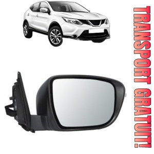Oglinda Dreapta NISSAN QASHQAI II (J11, J11_) din 2013 - 2020, Auto, Reglaj electric, Completa