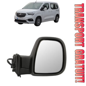 Oglinda Dreapta OPEL COMBO E Tour / Life (K9) din 2018 - 2019, Auto, Reglaj electric, Completa