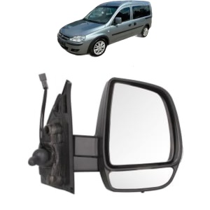 Oglinda Dreapta OPEL COMBO Tour din 2001 - 2011, Auto, Reglaj mecanic, Completa - Img 2