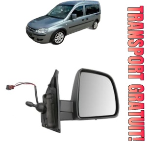 Oglinda Dreapta OPEL COMBO Tour din 2001 - 2011, Auto, Reglaj mecanic, Completa