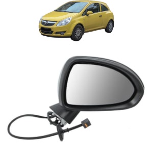 Oglinda Dreapta OPEL CORSA D Hatchback Van (S07) din 2006 - 2014, Auto, Reglaj electric, Completa - Img 2
