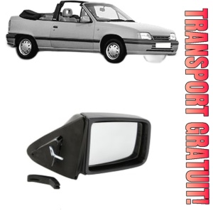Oglinda Dreapta OPEL KADETT E Convertible (T85) din 1986 - 1993, Auto, Reglaj mecanic, Completa