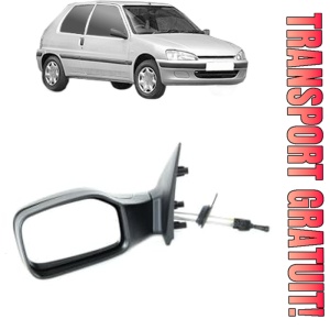 Oglinda Dreapta PEUGEOT 106 II (1A_, 1C_) din 1996 - 2004, Auto, Reglaj mecanic, Completa