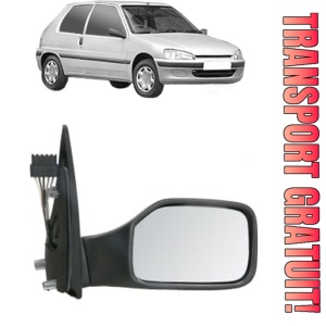 Oglinda Dreapta PEUGEOT 106 II (1A_, 1C_) din 1996 - 2004, Auto, Reglaj electric, Completa