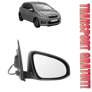 Oglinda Dreapta PEUGEOT 108 din 2014 - 2018, Auto, Reglaj electric, Completa