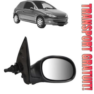 Oglinda Dreapta PEUGEOT 206 Van din 2001 - 2009, Auto, Reglaj mecanic, Completa