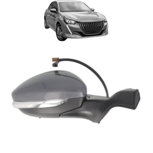 Oglinda Dreapta PEUGEOT 208 II (UB_, UP_, UW_, UJ_) din 2019 - 2025, Auto, Reglaj electric, Completa - Img 2