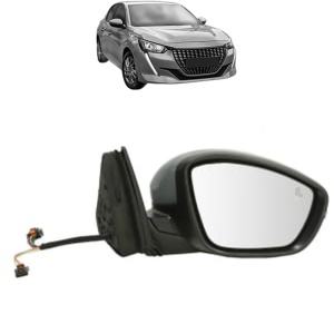 Oglinda Dreapta PEUGEOT 208 II (UB_, UP_, UW_, UJ_) din 2019 - 2025, Auto, Reglaj electric, Completa - Img 2