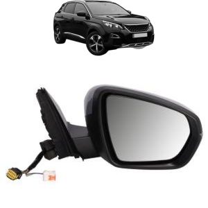Oglinda Dreapta PEUGEOT 3008 II SUV (MC_, MR_, MJ_, M4_) din 2016 - 2023, Auto, Reglaj electric, Completa - Img 2