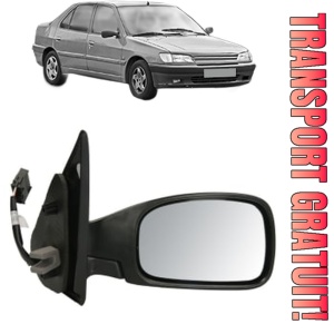 Oglinda Dreapta PEUGEOT 306 (7B, N3, N5) din 1994 - 2001, Auto, Reglaj electric, Completa